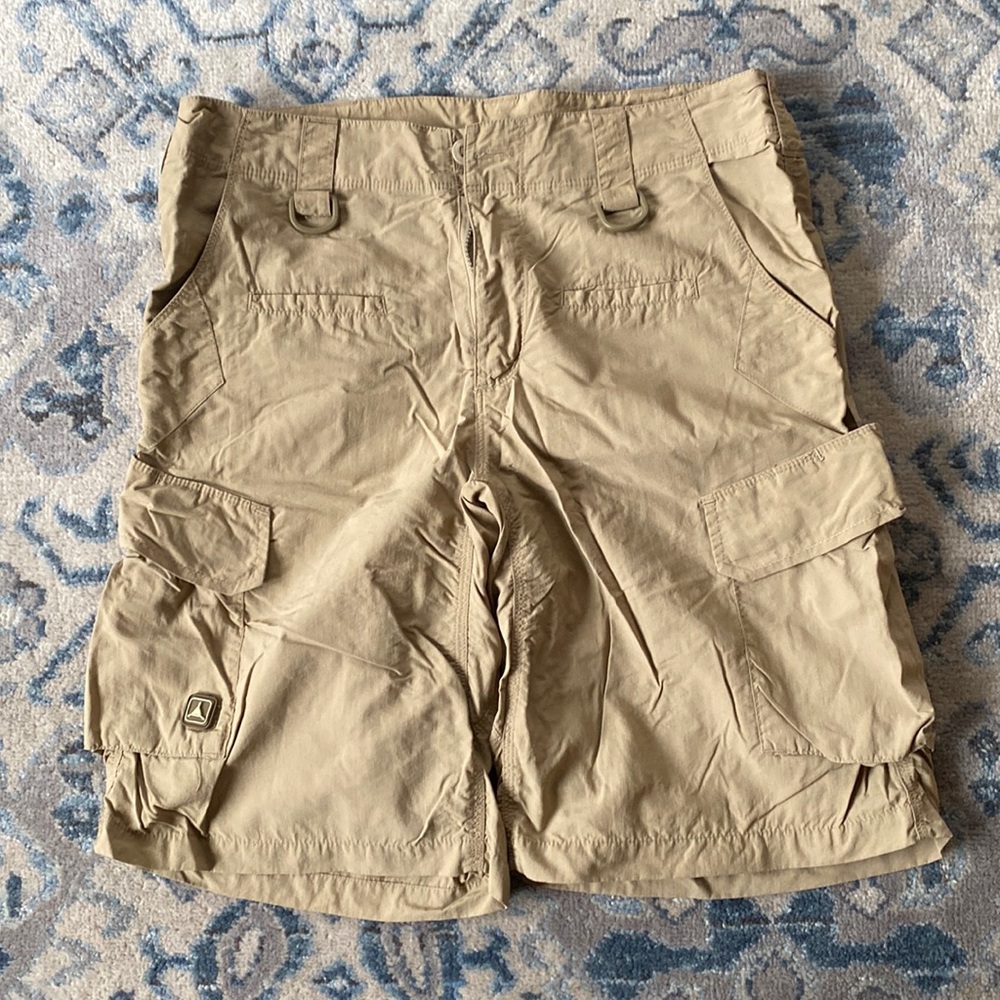 Triple Aught Design cargo shorts.